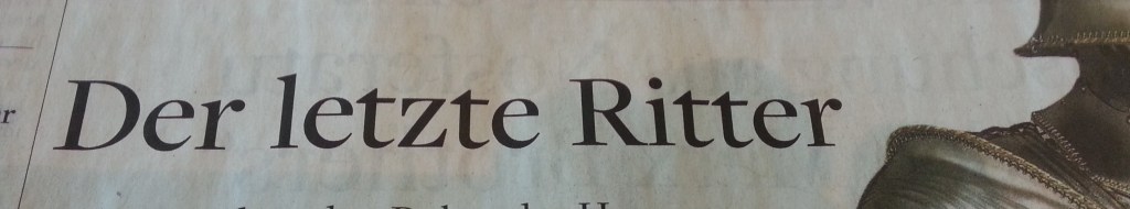 Mein erster Ritter oder der Mann den es nie&nbsp;gab
