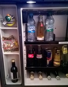 Minibar und Ententeich