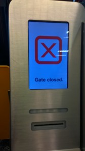 Wegen Überkofferung und Vermantelung heute geschlossen. 